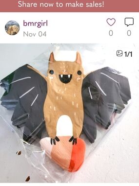 Bat - NAPKINS Fall Decor
